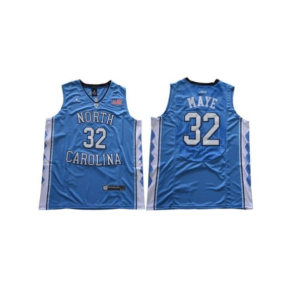 North Carolina Luke Maye Blue Jersey - Picture 1 of 1